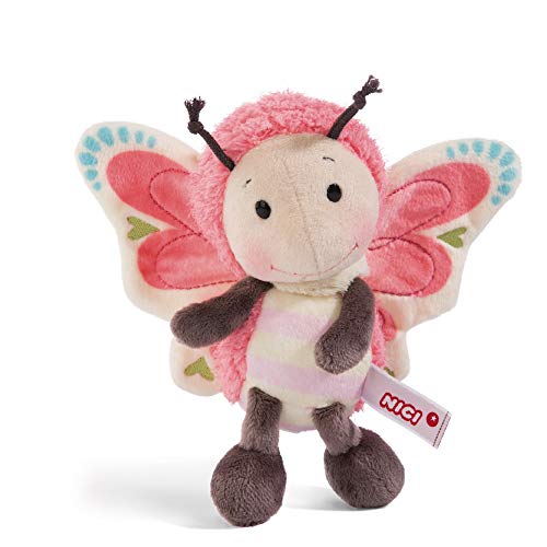 NICI Kuscheltier Schmetterling 25 cm – Schmetterling Plüschtier für Mädchen, Jungen & Babys – Flauschiger Stofftier Schmetterling zum Kuscheln, Spielen & Schlafen – Schmusetier – ab 0 Monaten – 44933 von NICI