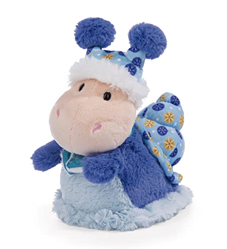 NICI Kuscheltier Schnecke Sille 22 cm – Stofftier aus weichem Plüsch, niedliches Plüschtier zum Kuscheln und Spielen, für Kinder & Erwachsene, 49315, tolle Geschenkidee, blau, 22cm von NICI