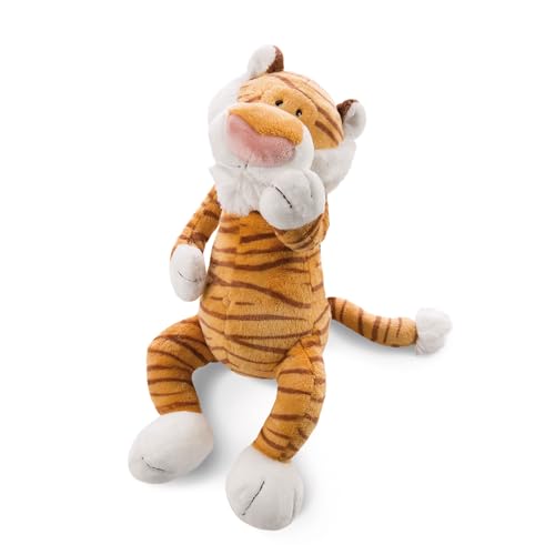 NICI Kuscheltier Tiger-Lilly 35 cm – Nachhaltiges Plüschtier für Jungen, Mädchen & Babys – Flauschiges Stofftier zum Spielen & Kuscheln – Gemütliches Schmusetier der Wild Friends GO Green Kollektion von NICI