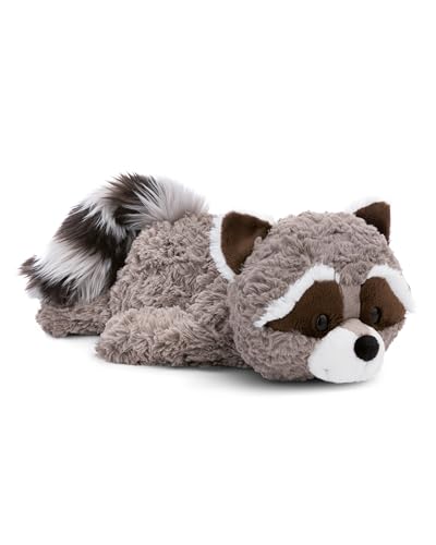 NICI Kuscheltier Waschbär Lenno 45cm relaxed-liegend grau - Stofftier aus weichem Plüsch, niedliches Plüschtier zum Kuscheln und Spielen, für Kinder & Erwachsene - tolle Geschenkidee - 61303 von NICI