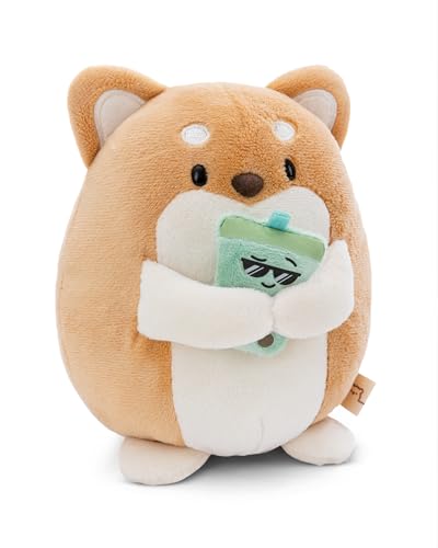 NICI MYMOCHI Kuscheltier Hund Hiro 27cm mit Bubble Tea beige - Stofftier aus weichem Plüsch, niedliches Plüschtier zum Kuscheln und Spielen, für Kinder & Erwachsene, tolle Geschenkidee - 61158 NICI MYMOCHI Kuscheltier Hund Hiro 27cm mit Bubble Tea beige - Stofftier aus weichem Plüsch, niedliches Plüschtier zum Kuscheln und Spielen, für Kinder & Erwachsene, tolle Geschenkidee - 61158 von NICI
