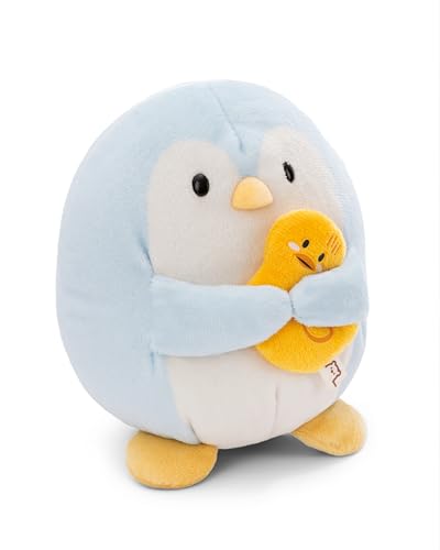 NICI MYMOCHI Pinguin Kuscheltier Waddle 27 cm mit Ente, Flauschiges Stofftier zum Kuscheln, Spielen und Liebhaben, Liebevoll gestaltet - 61409 von NICI