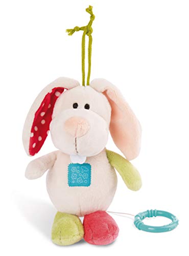 My First NICI Spieluhr Hase – Kuscheltier und Einschlafhilfe für Babys und Kleinkinder ab der Geburt – Stofftier für Jungen und Mädchen, Creme von NICI