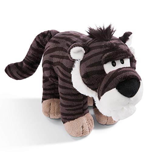 NICI Plüschtier Säbelzahntieger 30 cm – Säbelzahn-Tiger Kuscheltier für Jungen, Mädchen & Babys – Flauschiges Stofftier zum Kuscheln & Spielen – Schmusetier für Kuscheltierliebhaber – 45315 von NICI