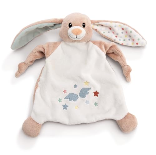 NICI Schmusetuch Hase Fjella 25x25cm - rosa - Kuscheltuch für Babys & Kleinkinder, Baby Kuscheltier Schnuffeltuch für Mädchen & Jungen | 61884 von NICI