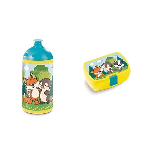 NICI Set Trinkflasche& Brotdose Forest Friends von NICI