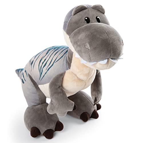 NICI Kuscheltier Dino Tony-Rex 45 cm – Stofftier aus weichem Plüsch, niedliches Plüschtier zum Kuscheln und Spielen, für Kinder & Erwachsene, 48816, tolle Geschenkidee, grau von NICI