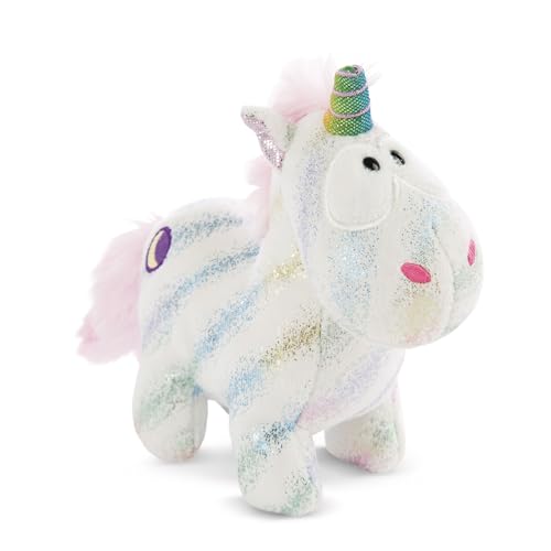 NICI Kuscheltier Einhorn Moon Keeper 13 cm – Stofftier aus weichem Plüsch zum Kuscheln und Spielen, Plüschtier für Kinder & Erwachsene, 48625, ideal als Geschenk, weiß von NICI