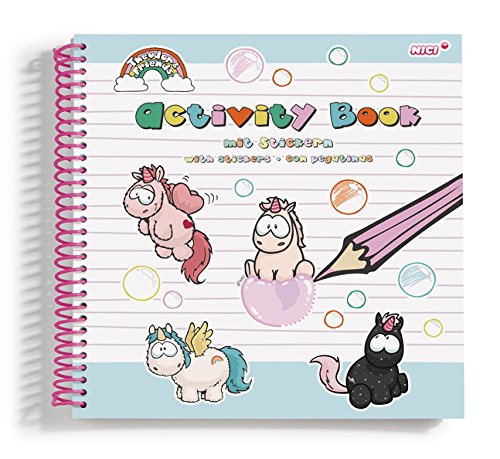 NICI - TH18 Theodor Aktivitätenbuch mit Aufklebern und Pailletten, NI42110, 20 x 22 cm NICI - TH18 Theodor Aktivitätenbuch mit Aufklebern und Pailletten, NI42110, 20 x 22 cm von NICI