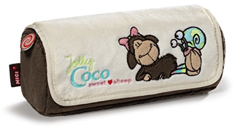 Nici 38261 - Mäppchen zum Rollen Jolly Coco Plüsch, 19 x 7 x 7 cm von NICI