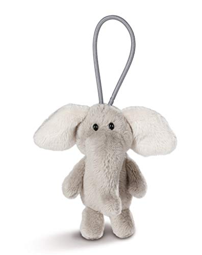 Nici 43616 Anhänger Elefant mit elastischer Schlaufe, 8 cm, grau von NICI