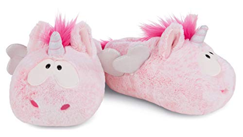 Nici 44375 Hausschuhe Plüsch rosa Einhorn Pink Harmony Gr. 38-41 von NICI