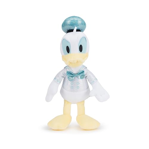 Disney - Sparkly Donald Duck, 25cm Kuschel, Plüsch, ab 0 Jahren von NICOTOY