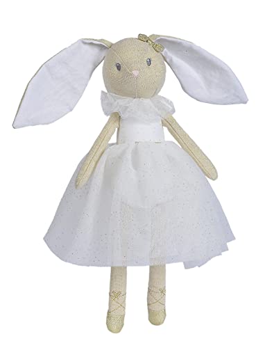 NICOTOY Ballerina Weißes Kleid Kaninchen 33cm Baby Geschenk ab 0 Monate NICOTOY Ballerina Weißes Kleid Kaninchen 33cm Baby Geschenk ab 0 Monate von NICOTOY