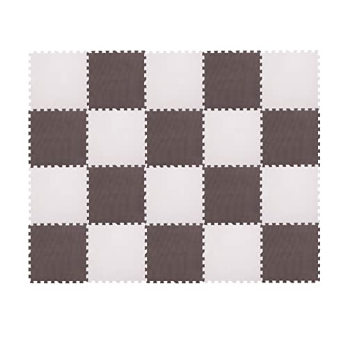 NIDONE 20pcs Bodenmatte Kinder Schlafzimmer Matte Wohnzimmer Schaummatte verdickte Patchwork Kreuzkorn Eva Matte von NIDONE