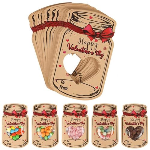 NIDONE 24pcs Valentinstagskarten für Kinderschule unvergessliche Valentinstagskarten für Kinder Valentiner Party Gefälligkeiten für Kinderschule Klassenzimmerpreise, Schulklassenaustauschkarten von NIDONE