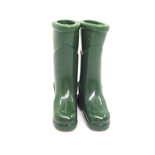 NIDONE Dollhouse Regenstiefel Miniatur 1:12 Skala Einheitliche Farbe DIY Mini Regenschuh Plastik Regenstiefel Dekoration für Puppenhauszubehör, Grün, Grün NIDONE Dollhouse Regenstiefel Miniatur 1:12 Skala Einheitliche Farbe DIY Mini Regenschuh Plastik Regenstiefel Dekoration für Puppenhauszubehör, Grün, Grün von NIDONE