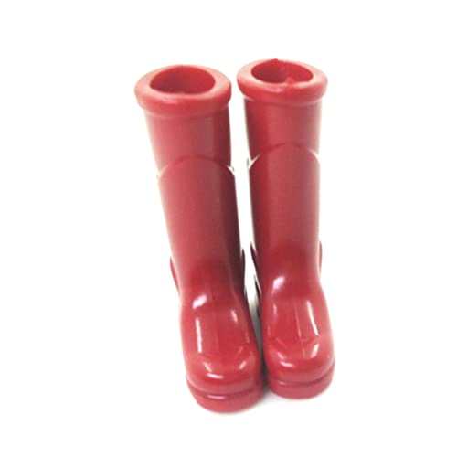 NIDONE Dollhouse Regenstiefel Miniatur 1:12 Skalierende Farbe DIY Mini Regenschuh Plastik Regenstiefel Dekoration für Puppenhauszubehör, rot, rot NIDONE Dollhouse Regenstiefel Miniatur 1:12 Skalierende Farbe DIY Mini Regenschuh Plastik Regenstiefel Dekoration für Puppenhauszubehör, rot, rot von NIDONE