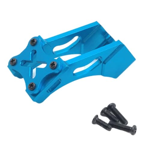 NIDONE RC -Auto -Schwanzflügel Feste Halterung, RC -Auto -Ersatzteile kompatibel mit Wltoys 144010 144002 124017 124019 144001 Heckflügel Feste Halterung Blau von NIDONE