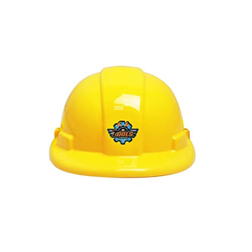 NIDONE kids builders hat,Children Hard Hat Simulation Safety Helmet Pretend Role Play Hat Toy Creative Kids Children Gift Yellow von NIDONE