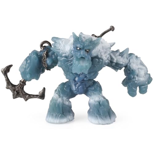 NIEEKRUN EisMonster Spielzeug Realistische Tier Figuren Miniatur Mythisches Eismonster Kunststoff Ornamente Bewegliche und Rotierende Teile, Spielzeug für Kinder ab 7 Jahren von NIEEKRUN