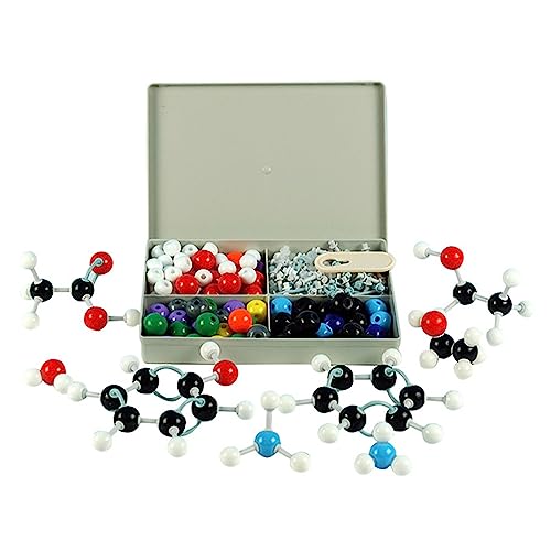 Molekulares Modell, für Schüler und Lehrer, organische Chemie, Molekularmodell, Schüler und Lehrer, organische Chemie, Modellbausatz für organische Chemie, 240-teiliges Set von NIHUIFA