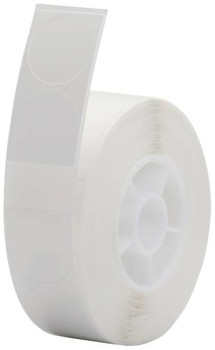 NIIMBOT Etiketten (Rolle) Ø 13mm Weiß 220 St. Permanent haftend A2A08061801 Universal-Etiketten von NIIMBOT