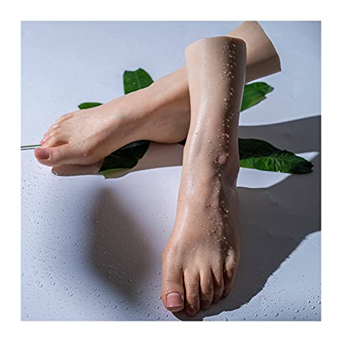 Soft Silicone Foot Model Mannequin Schaufensterpuppe Fuß Simulation weiblichen Fuß Modell echte Form Bein Schießen Display Requisiten medizinische Malerei künstliche Strümpfe weich und elastisch von NINHFTDROU