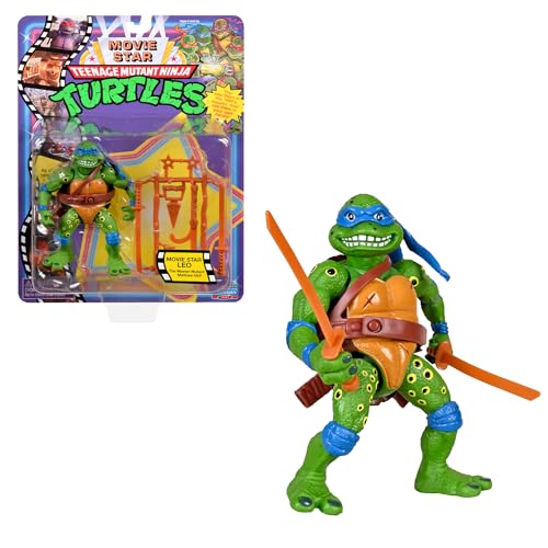 NINJA TURTLES GIOCHI PREZIOSI, T0003, bewegliche Figur, 10 cm, Sammelfigur Movie Star '90, zufälliges Modell, für Kinder ab 4 Jahren von NINJA TURTLES