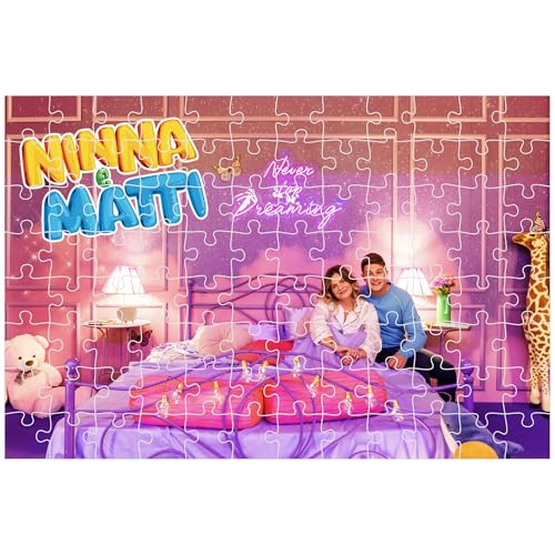 NINNA e MATTI Puzzle, das im Dunkeln leuchtet, für Kinder, 96 Teile von NINNA e MATTI