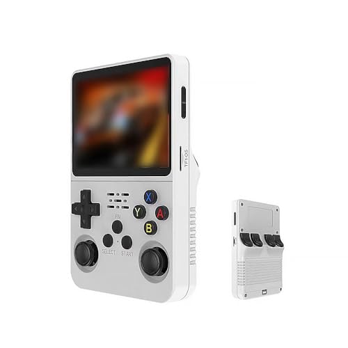 NITEBEAM R36S Retro Handheld Spielekonsole, Dual 3D Rocker, 20+ Emulatoren für PSP, N64, PS1, GBA, etc. Kommt mit 15000+ Spiele. von NITEBEAM