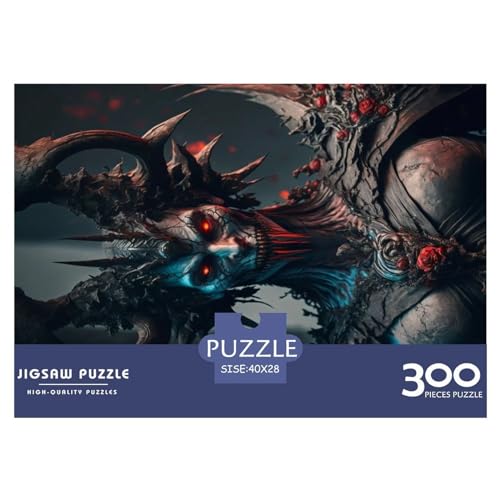 Puzzles 300 Teile für Erwachsene Dark Lord Puzzle Holzbrettpuzzles Familiendekoration 300 Teile (40x28cm) von NIXCON