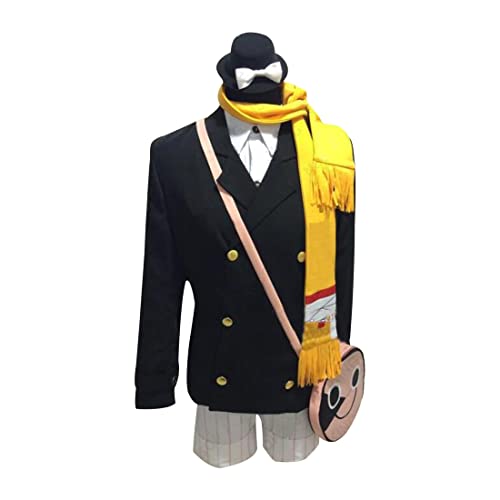 NIXU Anime Bungou Stray Dogs Rolle: Yumeno Kyusaku Cosplay Kostüm Party Halloween Uniform Maßgeschneidert (Größe L) von NIXU