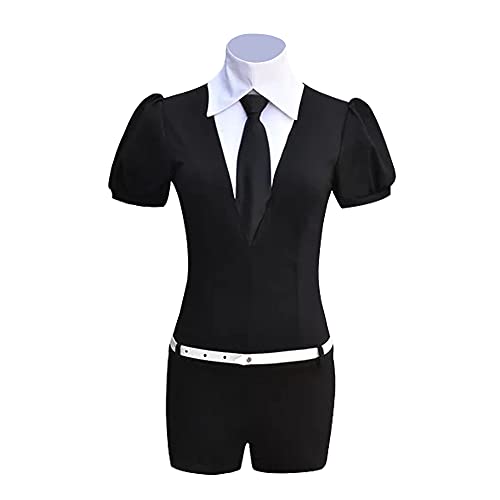 NIXU Anime Land of the Lustrous Phosphophyllite Cosplay Kostüm Uniform (Größe L, schwarz) von NIXU