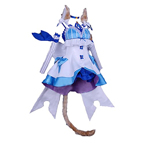 NIXU Anime Re – Zero Kara Hajimeru Isekai Seikatsu Felix Argyle, Cosplay-Kostüm, Uniform (XXXL-ExtraXL, blau) von NIXU