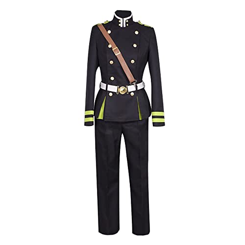 NIXU Anime Seraph des Endes Rolle: Yuichiro Hyakuya Cosplay Kostüm Party Halloween Uniform maßgeschneidert (XXXL-XL) von NIXU