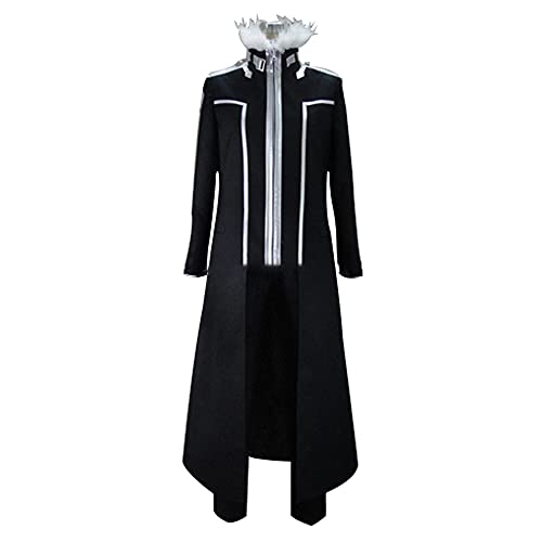 NIXU Anime Sword Art Online Kirigaya Kazuto Cosplay Kostüm Uniform (Größe L, schwarz) von NIXU