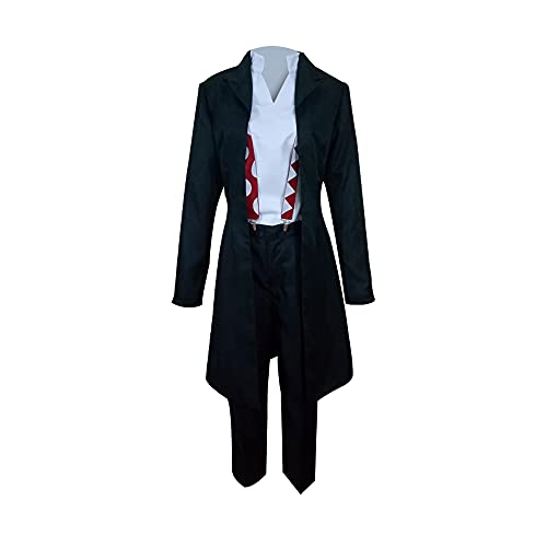 NIXU Anime Tokyo Ghoul JUZO SUZUYA Cosplay Kostüm Uniform (M-Mittel, Schwarz) von NIXU