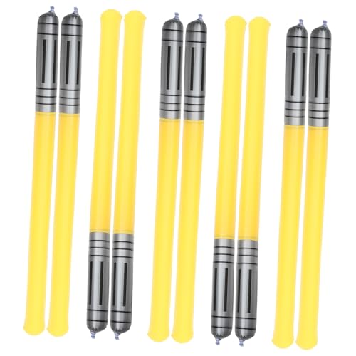 NIYANGLE 10 Stück Teiliges Aufblasbare PVC Lichtschwerter Bunte Spielzeugschwerter für Geburtstagsfeiern Cosplay Halloween und Poolpartys Strapazierfähig und Wiederverwendbar NIYANGLE 10 Stück Teiliges Aufblasbare PVC Lichtschwerter Bunte Spielzeugschwerter für Geburtstagsfeiern Cosplay Halloween und Poolpartys Strapazierfähig und Wiederverwendbar von NIYANGLE