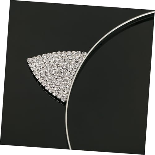 NIYANGLE 2 Stück Kristall Katzenohren Haarreif mit Funkelnden Strasssteinen Süßes Haarband Damen und Mädchen Modischer Haarschmuck für Party Weihnachten Kostüm und Alltag NIYANGLE 2 Stück Kristall Katzenohren Haarreif mit Funkelnden Strasssteinen Süßes Haarband Damen und Mädchen Modischer Haarschmuck für Party Weihnachten Kostüm und Alltag von NIYANGLE