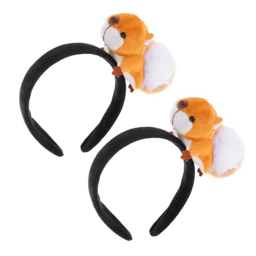 NIYANGLE 2 Stück Niedliches Eichhörnchen Stirnband aus Weichem Material für Festival Party Karneval und Cosplay Vielseitiges Cartoon Haarreif für Frauen und Mädchen Bequemer Kopfschmuck NIYANGLE 2 Stück Niedliches Eichhörnchen Stirnband aus Weichem Material für Festival Party Karneval und Cosplay Vielseitiges Cartoon Haarreif für Frauen und Mädchen Bequemer Kopfschmuck von NIYANGLE