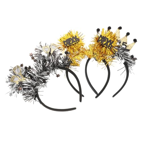 NIYANGLE 3 Stück Teiliges Neujahrs-haarreif Funkelnden Sternen und Diademen Leichter Party-kopfschmuck für Damen Vielseitig Tragbar Glitzerndes Festtags-accessoire für Silvesterfeiern NIYANGLE 3 Stück Teiliges Neujahrs-haarreif Funkelnden Sternen und Diademen Leichter Party-kopfschmuck für Damen Vielseitig Tragbar Glitzerndes Festtags-accessoire für Silvesterfeiern von NIYANGLE
