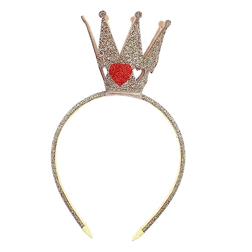 NIYANGLE Adorable Krone Haarreifen Für Mädchen Glitzernde Stirnbänder Für Geburtstagsfeiern Und Fotoshootings Drei-dimensionaler Kopfschmuck Für Kleine Prinzessinnen NIYANGLE Adorable Krone Haarreifen Für Mädchen Glitzernde Stirnbänder Für Geburtstagsfeiern Und Fotoshootings Drei-dimensionaler Kopfschmuck Für Kleine Prinzessinnen von NIYANGLE