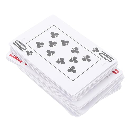 NIYANGLE Braille Spielkarten für Sehbehinderte Großes Format fühlbare Beschriftung Tragbares Kartenspiel für sehbehinderte Personen Geeignet für Partys und Barrierefreie Unterhaltung NIYANGLE Braille Spielkarten für Sehbehinderte Großes Format fühlbare Beschriftung Tragbares Kartenspiel für sehbehinderte Personen Geeignet für Partys und Barrierefreie Unterhaltung von NIYANGLE
