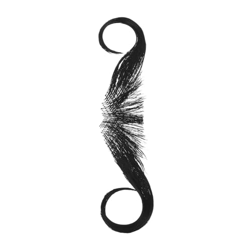 NIYANGLE Herrenbart Männlicher Falscher Kostümschnurrbart Realistischer Falscher -Requisite Schnurrbart Gefälscht Hochtemperaturdraht Schwarz NIYANGLE Herrenbart Männlicher Falscher Kostümschnurrbart Realistischer Falscher -Requisite Schnurrbart Gefälscht Hochtemperaturdraht Schwarz von NIYANGLE