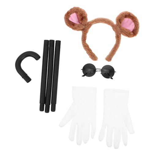 NIYANGLE Mausohren Stirnband Set aus Langlebigem Material Inklusive Sonnenbrille Blindenstock und Weißen Handschuhen Leicht und Angenehm Halloween Kostüm Zubehör für Erwachsene Frauen bei NIYANGLE Mausohren Stirnband Set aus Langlebigem Material Inklusive Sonnenbrille Blindenstock und Weißen Handschuhen Leicht und Angenehm Halloween Kostüm Zubehör für Erwachsene Frauen bei von NIYANGLE