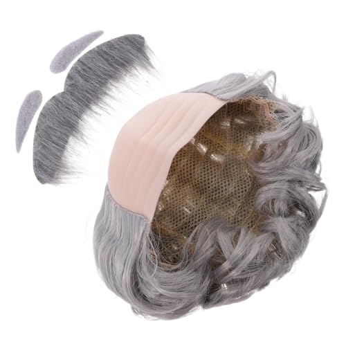 NIYANGLE Realistische Glatzen-perückenkappe mit Grauer Kopfhaut-Optik und Gesicht Leichtes Kostümset für Erwachsene Vielseitig Einsetzbar für Halloween Theater und Cosplay Wiederverwendbar NIYANGLE Realistische Glatzen-perückenkappe mit Grauer Kopfhaut-Optik und Gesicht Leichtes Kostümset für Erwachsene Vielseitig Einsetzbar für Halloween Theater und Cosplay Wiederverwendbar von NIYANGLE