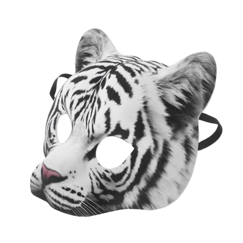 NIYANGLE Simulierte Tigermaske Tiermaske Tier Halbgesichtsmaske Tigermaske Für Cosplay Party Maskerade Partymaske Cosplay Masken Für Frauen Tier Karnevalsmaske Tiermaske NIYANGLE Simulierte Tigermaske Tiermaske Tier Halbgesichtsmaske Tigermaske Für Cosplay Party Maskerade Partymaske Cosplay Masken Für Frauen Tier Karnevalsmaske Tiermaske von NIYANGLE