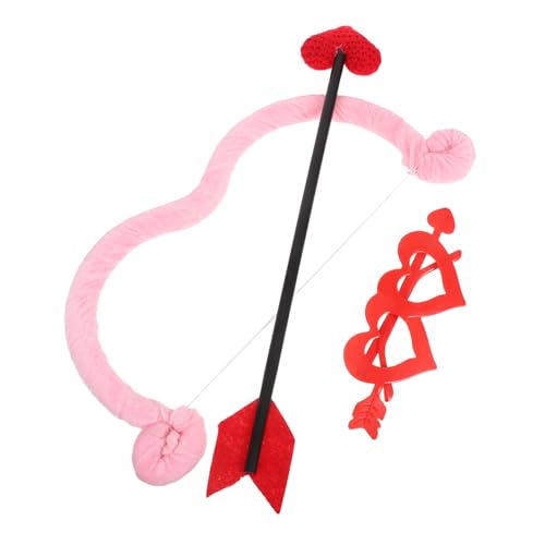 NIYANGLE Teiliges Cupid Kostümset mit Herzbrille und Liebesbogen Partyaccessoires für Valentinstag Karneval und Halloween Wiederverwendbar Schnelle Verwandlung Romantisches Cosplay für NIYANGLE Teiliges Cupid Kostümset mit Herzbrille und Liebesbogen Partyaccessoires für Valentinstag Karneval und Halloween Wiederverwendbar Schnelle Verwandlung Romantisches Cosplay für von NIYANGLE