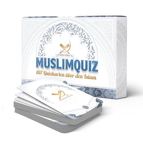 NIYYAH Islamisches Quiz Spiel Quizkarten Allgemeinquiz für Muslime Islam Koran Geschenk Eid Bayram - Deutsch von NIYYAH